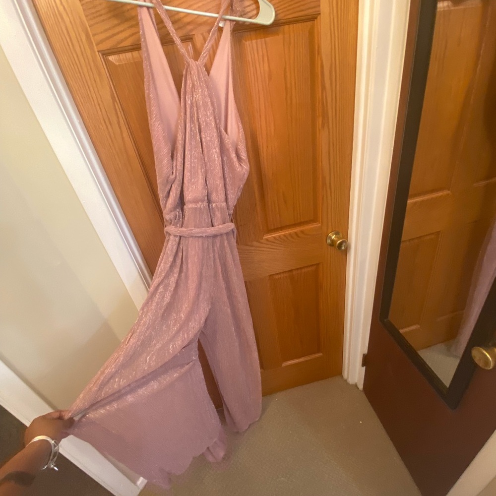 Pink jumpsuit